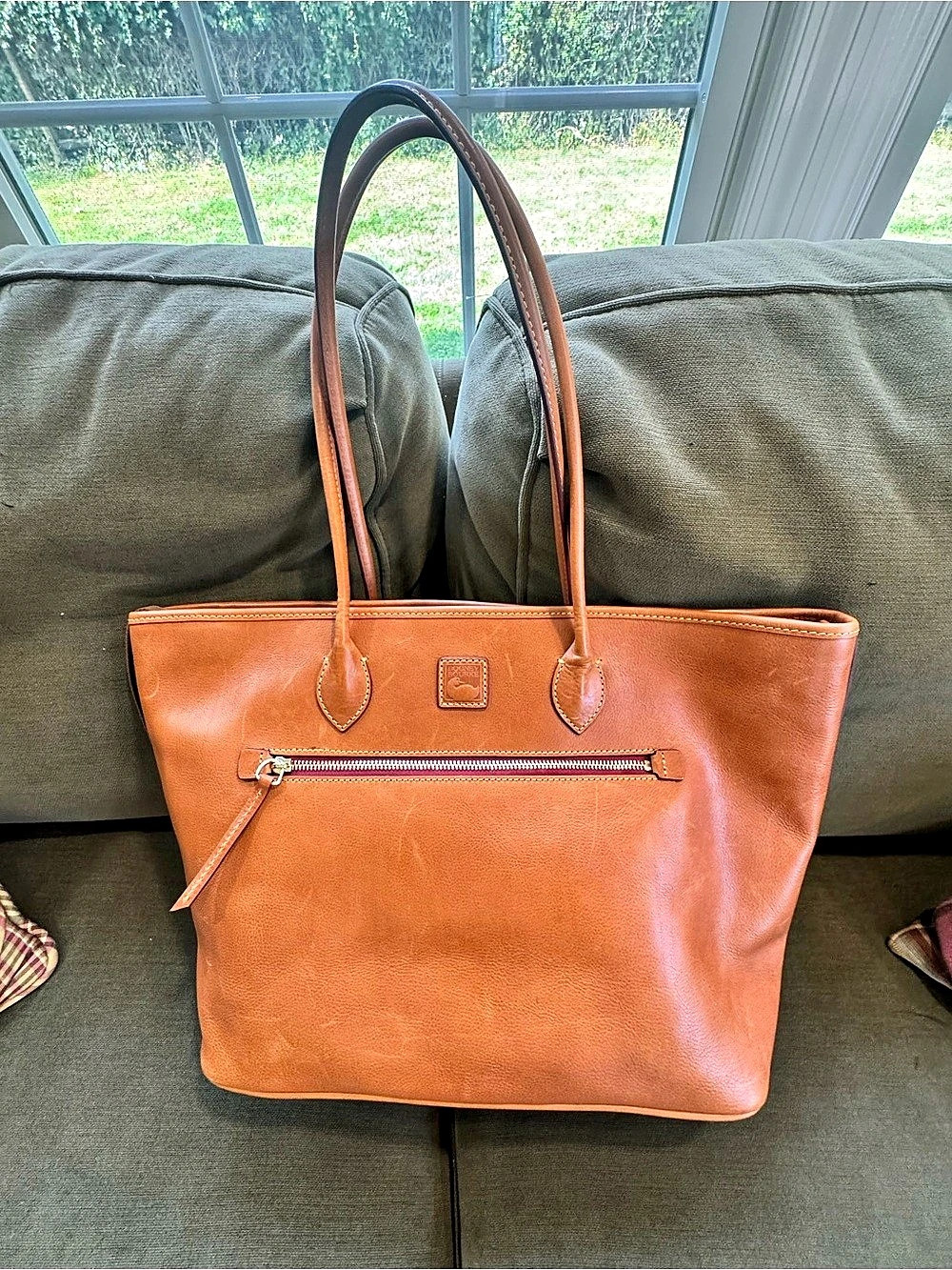 Dooney & Bourke Florentine Zip Tote Leather medium